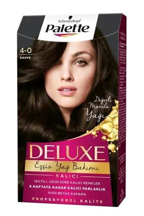 Palette Saç Boyası Deluxe Kahve 4-0