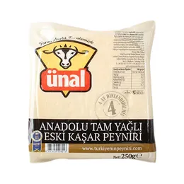 Ünal Peynir Kaşar Eski 250 Gr