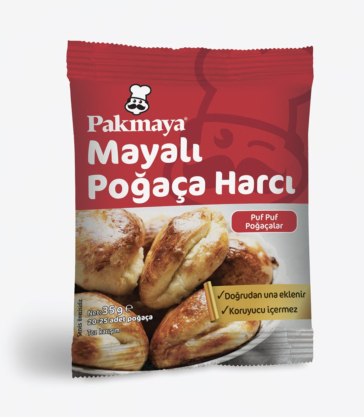 Pakmaya Poğaca Harcı Mayalı 35 Gr