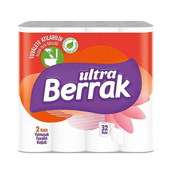 Berrak Tuvalet Kağıdı Ultra 32"Li
