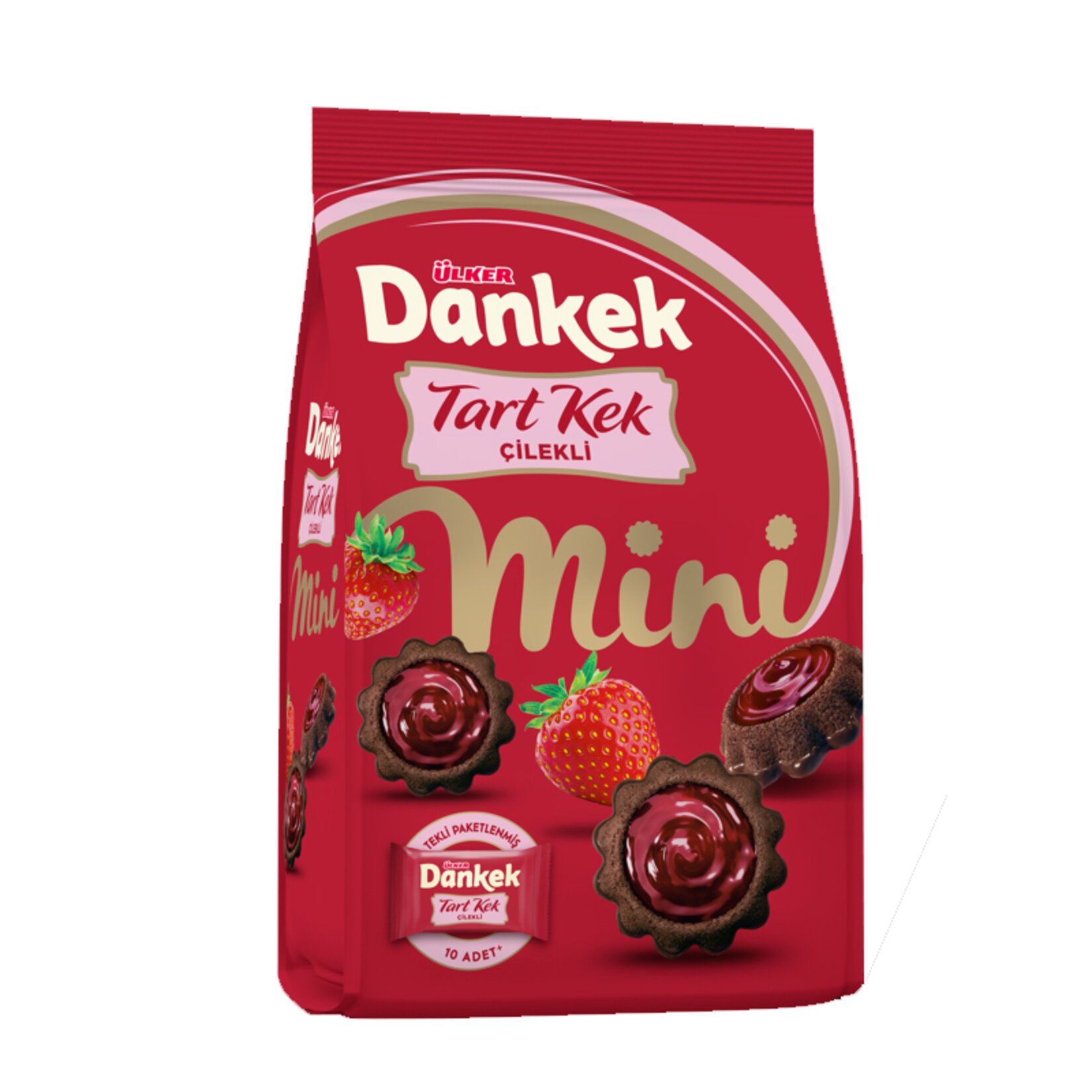 Ülker Dankek Tart Mini Çilek 150 Gr