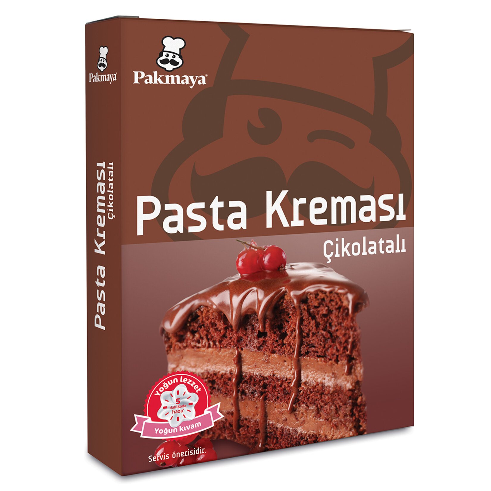 Pakmaya Pasta Kreması Çikolatalı 162 Gr