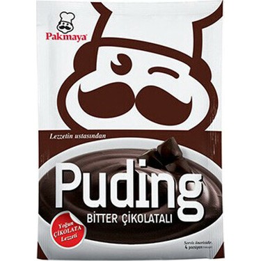 Pakmaya Puding Bitter Çikolata 115 Gr